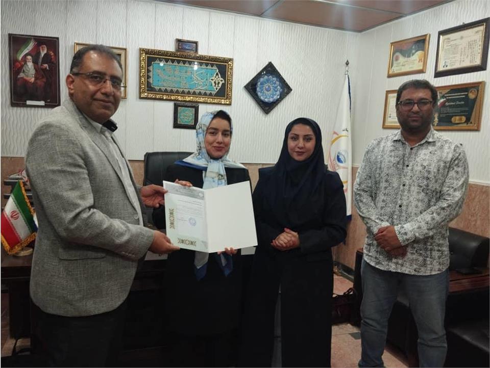 مسول کمیته حقوقی هیات آمادگی جسمانی و تندرستی  خوزستان،نائب رییس بانوان بانوان کمیته انجمن حقوق ورزشی استان شد.