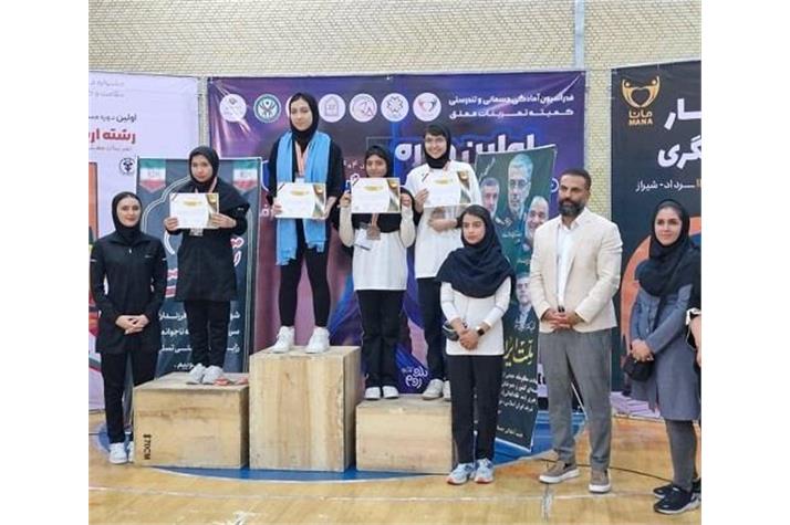 کسب مدال برنز بانوان اردبیلی در مسابقات رسمی اریال کشور